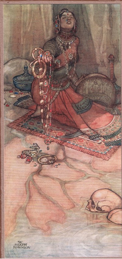 Kalkutta. Mich liebte der Kapitän des Meeres, der den Fluss baute von William Heath Robinson