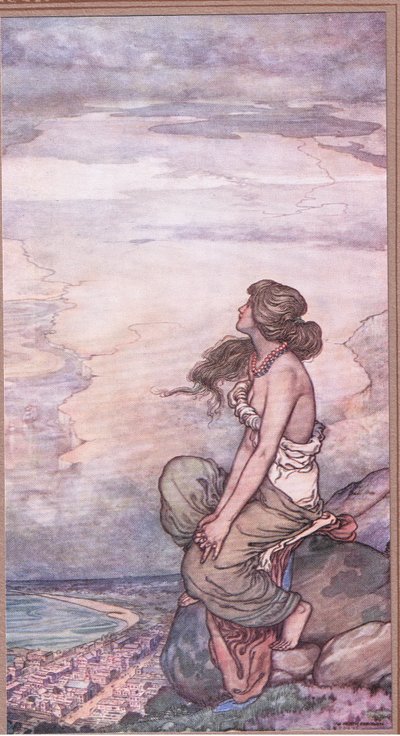 Kapstadt. Gegrüßt! Von Hand zu Hand geschnappt und gehandelt von William Heath Robinson