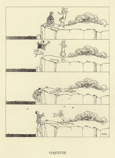 Kokette von William Heath Robinson