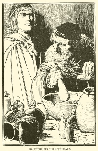 Er suchte den Apotheker auf von William Heath Robinson