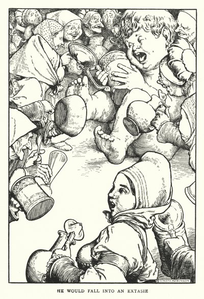 Er würde in Ekstase verfallen von William Heath Robinson
