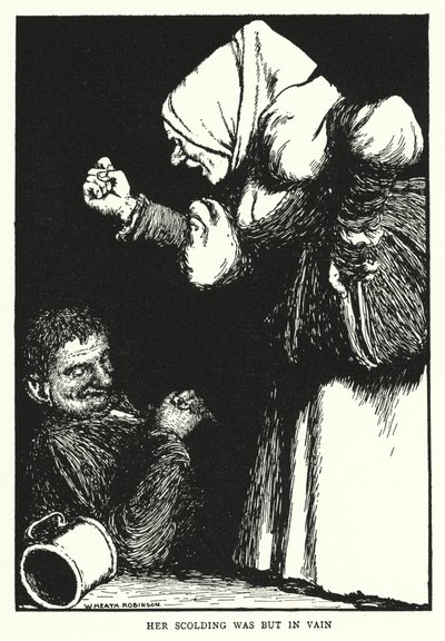 Ihr Schimpfen war vergeblich von William Heath Robinson