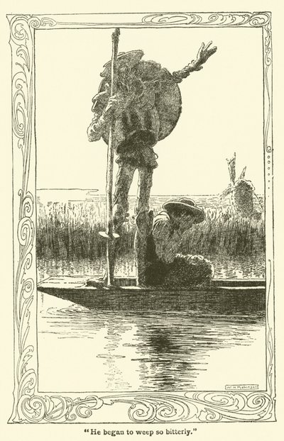 Illustration für Don Quijote von William Heath Robinson