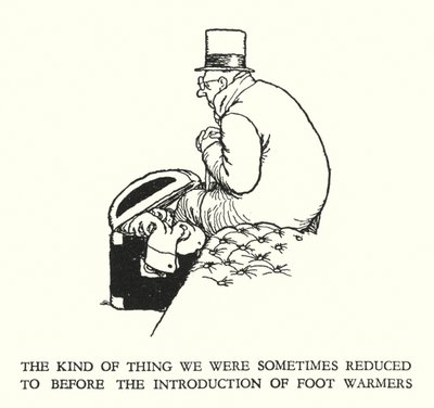 Illustration für Railway Ribaldry von W Heath Robinson von William Heath Robinson