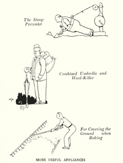 Nützlichere Geräte von William Heath Robinson