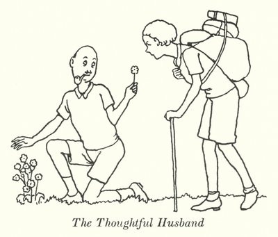 Der nachdenkliche Ehemann von William Heath Robinson
