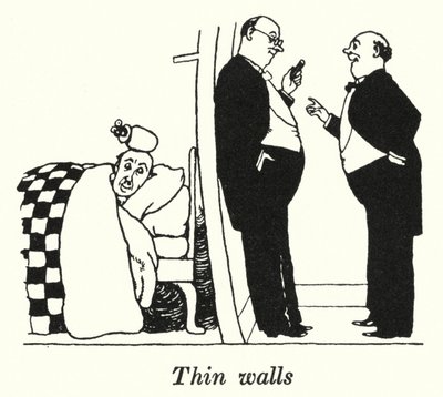 Dünne Wände von William Heath Robinson