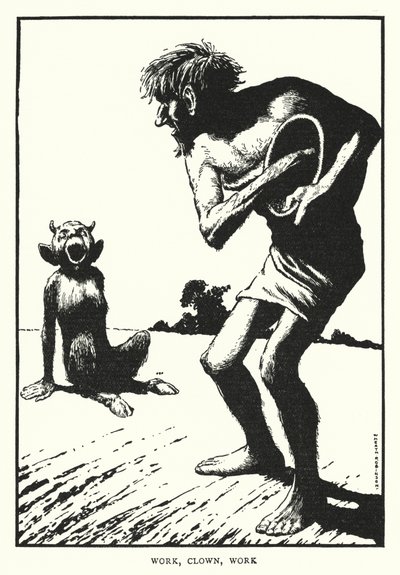 Arbeite, Clown, arbeite von William Heath Robinson