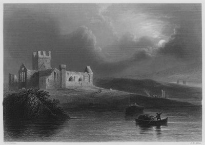 Dunbrody Abbey (Stich) von William Henry (after) Bartlett