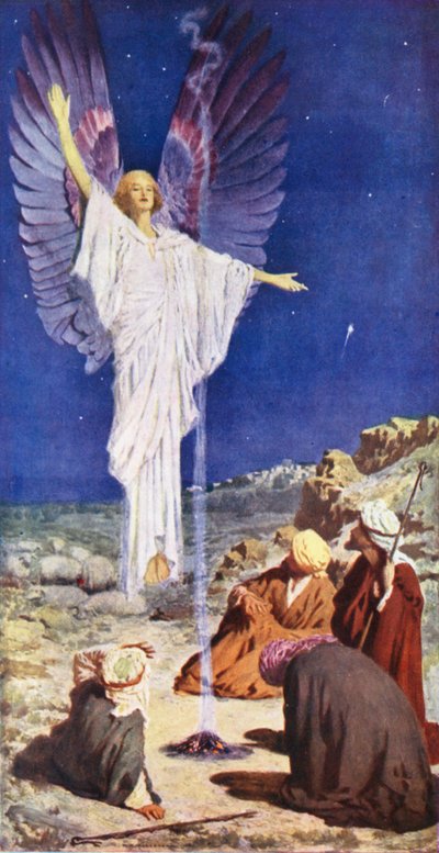 Das erste Noel von William Henry (after) Margetson