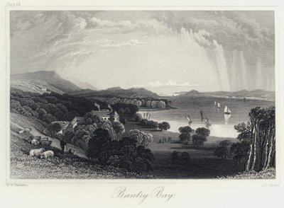 Bantry Bay (Gravur) von William Henry Bartlett
