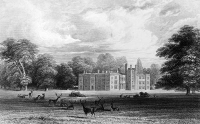 Bell House, Aveley, Essex, graviert von John Carr Armytage, 1832 von William Henry Bartlett