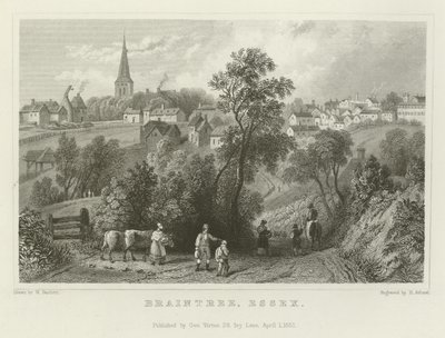 Braintree, Essex von William Henry Bartlett