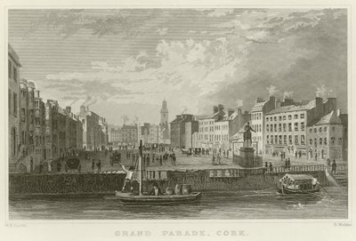 Große Parade in Cork von William Henry Bartlett