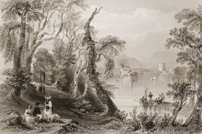 Innisfallen, Killarney-See, County Killarney, aus 
