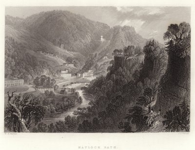 Matlock Bath von William Henry Bartlett