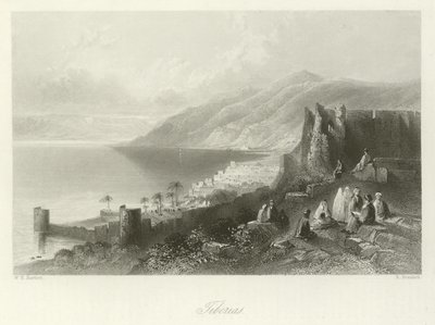 Tiberias von William Henry Bartlett