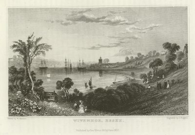 Wivenhoe, Essex von William Henry Bartlett