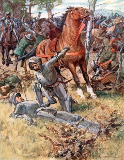 "Dann verließ Earl Percy das Leben und nahm den Toten bei der Hand" von William Henry Charles Groome