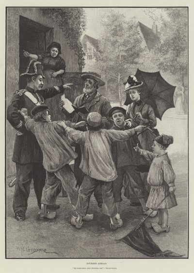 Touristen im Ausland von William Henry Charles Groome
