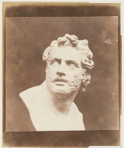 Büste des Patroklos von William Henry Fox Talbot