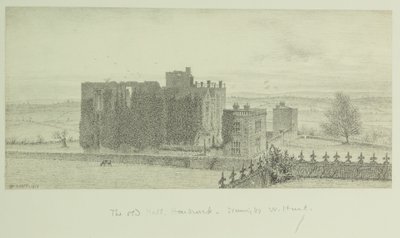 Hardwick Old Hall von William Henry Hunt