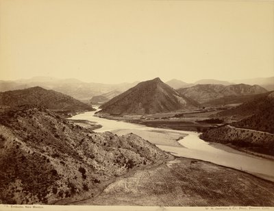 Embudo, New Mexico von William Henry Jackson
