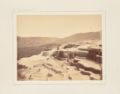 Mammoth Hot Springs am Gardiner