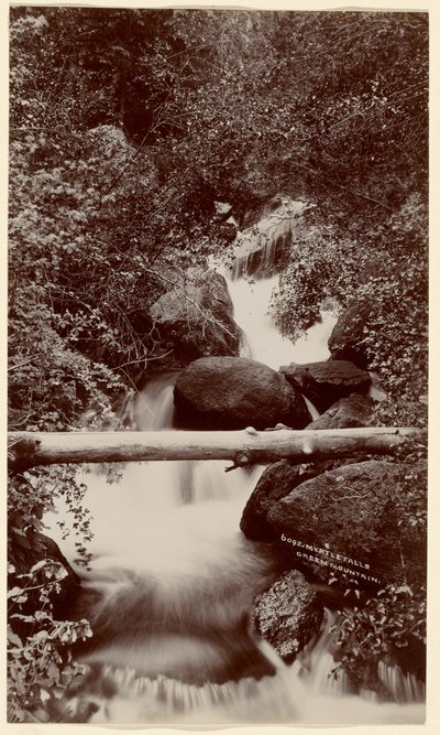 Myrtle Falls, Green Mountain, Colorado von William Henry Jackson