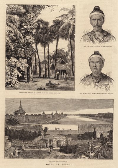 Notizen in Burma von William Henry James Boot