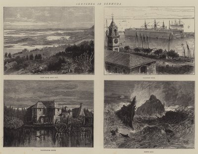 Skizzen auf Bermuda von William Henry James Boot