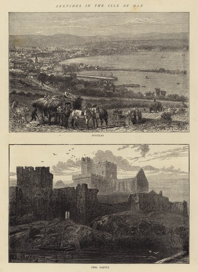 Skizzen auf der Isle of Man von William Henry James Boot