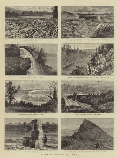 Ansichten in Minnesota, USA von William Henry James Boot