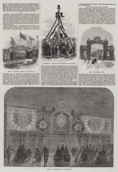 Hochzeit des Prinzen von Wales und Alexandra von Dänemark von William Henry Pike