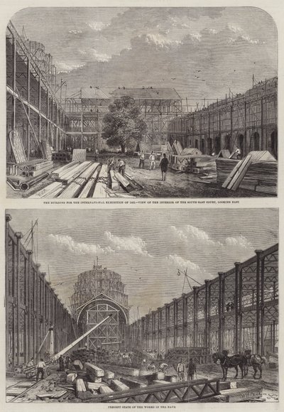 Das Ausstellungsgebäude in South Kensington von William Henry Prior