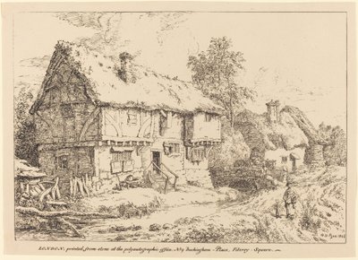 Alte Hütten von William Henry Pyne