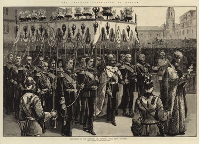 Prozession des Kaisers und der Kaiserin von William Heysham (after) Overend