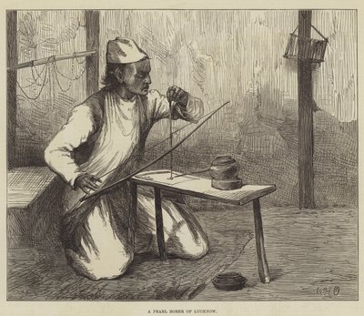Ein Perlenbohrer von Lucknow von William Heysham Overend