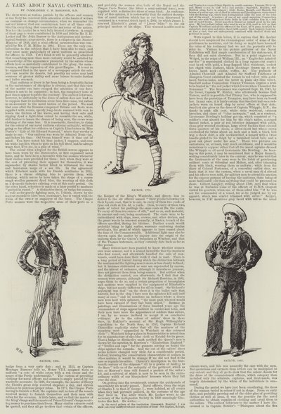 Eine Geschichte über Marinekostüme von William Heysham Overend