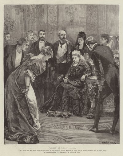 Becket, im Windsor Castle von William Heysham Overend