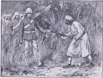 Gefangennahme von Tantia Topee 1859 n. Chr. von William Heysham Overend
