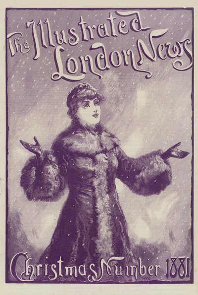 Titelseite der Weihnachtsausgabe 1881 von William Heysham Overend