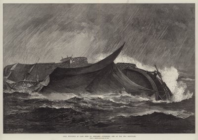 HMS Eurydice, zuletzt gesehen von Benjamin Cuddiford, einem der beiden Überlebenden von William Heysham Overend