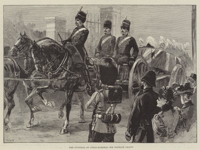 Das Begräbnis von Feldmarschall Sir Patrick Grant von William Heysham Overend