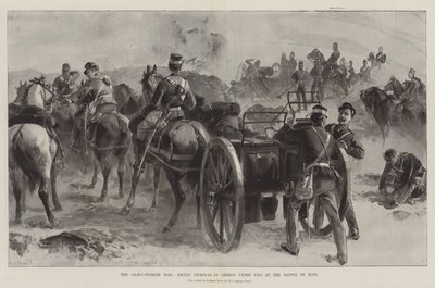 Der Griechisch-Türkische Krieg, Prinz Nikolaus von Griechenland unter Beschuss in der Schlacht von Mati von William Heysham Overend