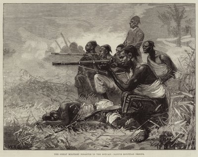 Die große militärische Katastrophe im Sudan, einheimische ägyptische Truppen von William Heysham Overend