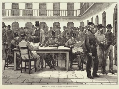 Die Irish Land League, Freizeit im Kilmainham-Gefängnis von William Heysham Overend
