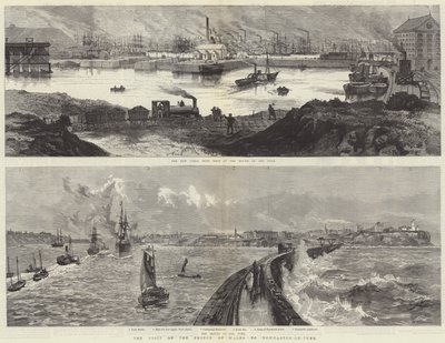 Der Besuch des Prinzen von Wales in Newcastle-on-Tyne von William Heysham Overend