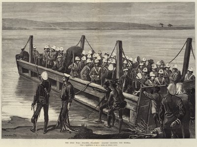 Der Zulukrieg, Colonel Pearsons Kolonne überquert den Tugela von William Heysham Overend
