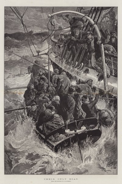 Ihr einziges Boot von William Heysham Overend